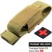 Yoncono Tactical Molle Tourniquet Holder | Portable Military First Aid Equipment Case & Trauma Medical Scissor Pocket #1 - Khaki - Buy Online on GoSupps.com