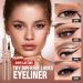 Rosarden Liquid Eyeliner - Super Thin Waterproof Black Eyeliner for Smudge Proof, Long Lasting Makeup - Buy Online on GoSupps.com