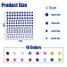 Self Adhesive Rhinestone Stickers - 2640 Pieces Face Gems for Makeup & DIY - 16 Sheets Bling Jewels Stickers - 4 Sizes & Colors Included - Buy Online on GoSupps.com