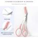 Eyebrow Shaver Set | Eyebrow Razor & Trimmer | Dermaplaning Blades for Face | Essential Beauty Tools for Flawless Eyebrow Care - Buy Online on GoSupps.com