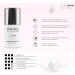 INLAQ 2in1 HEMA-Free Rubber Base Gel UV Rose 6 ml - Nail Polish Base Gel for up to 95% Opacity - Hard Gel Cover Rose - Buy Online on GoSupps.com