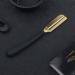 Professional Gold Straight Shaving Razor for Men | Stainless Steel Cut Throat Shavette | Salon Quality Barber Razor - Buy Online on GoSupps.com