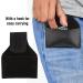 Dioche Cue Chalk Holder  Portable Billiard Pool Cue Chalk Holder PU Pouch Bag Black - Buy Online on GoSupps.com