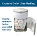 Dekor Plus Diaper Pail Biodegradable Refills - Economical, Quick & Simple Replacement | 2 Count | Exclusive End-of-Liner Marking - Buy Online on GoSupps.com