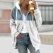Buy Hanxiulin Oversize Plush Hoodie Jacket - Women's Winter Coat XL Breathable Casual Fashion Warm & Cozy White - Buy Online on GoSupps.com