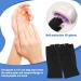 Molain Anti UV Gel Manicures Gloves - Professional Protection Fingerless Gloves for Nail Art & Skin Care - UV Shield Gloves in Black - Buy Online on GoSupps.com