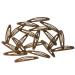 HAARallerliebst Oval Hair Clips (20 pcs) - Brown 6 cm | Includes Pink Storage Box - International Shipping Available - Buy Online on GoSupps.com