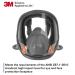 3M Full Facepiece Reusable Respirator 6900 Large - Protection Against Paint Vapors, Dust, Mold, and Chemicals - Buy Online on GoSupps.com