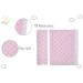 Balbina 2-Piece Belt Cushion | Minky Fabric Shoulder Pad for Adults & Kids | Universal Protector for Car Seats Strollers & Backpacks - Light Pink - Buy Online on GoSupps.com