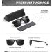 CARAS Revolutionary Bifocal Reading Sunglasses for Men - Classic Square TR90 Frame UV400 Sun Protection for Driving & Outdoor Sports (+1.5 Black - Buy Online on GoSupps.com