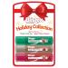 Blistex Lip Moisturizer Holiday Collection - Merry Berry  Peppermint Joy  Sugar Plum Dream 0.15 oz (Pack of 1)