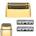 FXRF2 replacement film and tailor suitable for Babyliss Pro Barberology FXFS2 (foilfx 02) generic replacement rasier head for BabylisSpro replacement blade Babyliss foil razor spare part (gold-plated)