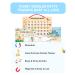 Potty Training Chart for Toddlers - Animal Design Magnetic Sticker Chart with Waterproof Reward Certificate and 35 Funny Animal Theme Stickers - Buy Online on GoSupps.com