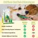 Nobleza Dog Toothbrush and Enzymatic Toothpaste Kit with Finger Toothbrushes - Promote Pet Oral Hygiene and Fresh Breath - Green - Buy Online on GoSupps.com