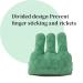 Adjustable Finger Separator Protector - Hand Contracture Cushion & Padding Aid | Removable Splints for Training | Green - Buy Online on GoSupps.com
