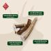 Chronobalance L - 2 Set Force Breath for Dogs | 100% Deer Antler Chews & Dental Care Treats | Natural Additive-Free Chewing Toys - Buy Online on GoSupps.com