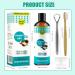 Natural Coconut Oil Mouthwash & Bamboo Toothbrush Set - 8 Fl Oz | Alcohol-Free Fresh Breath & Tooth Whitening | Eco-Friendly Oral Care - Buy Online on GoSupps.com