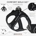 DOG Copenhagen Comfort Walk Go Dog Harness - Black Size M | Best Adjustable Dog Harness for Optimal Comfort & Safety - Buy Online on GoSupps.com