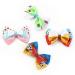 4 Inch Girls Hair Bow Clips - Set of 4 Cartoon Toy Dress Up Hair Accessories for Birthday Party Decorations - Cute Gift for Kids - Buy Online on GoSupps.com