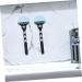 Shop Gogogmy Razor Holder Set - 2-Piece Bathroom Organizer & Hanger for Razors - Space-Saving Accessories - Buy Online on GoSupps.com