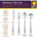 Special Supplies Adaptive Utensils - 4-Piece Premium Stainless Steel Set for Hand Tremors, Arthritis, Parkinsons, and Elderly Use - Buy Online on GoSupps.com