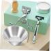 Doitool Stainless Steel Razor Shell Shaving Bowl - Portable Ncrema Bowl with Metal Rim | High-Quality 304 Bart Man Tools - International Shipping Available - Buy Online on GoSupps.com
