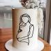 QPARTYFIRE Pregnant Lady Baby Shower Cake Topper Pregnancy Acrylic Baby Cake Charm for Gender Reveal Cake Decoration Pregnancy Announcement/Wecome Baby Party Supplies(02) Yellow06 - Buy Online on GoSupps.com