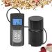 Hand-held Grain Moisture Tester Smart Grain Moisture Meter with Carrying Case and LCD Display 240 Groups Of Measurements Storage High Accuracy For 37 Kinds Grains Such As Cocoa Beans