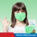 10/50/100Pcs Children's Face Shield Breathable 4-Layer Protective Face Cover with Elastic Earloop 50pcs-a One Size - Buy Online on GoSupps.com
