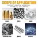 All Metal Polishing Cream - 5g Multifunctional Cleaning Cream Kitchen Metal Polishing Paste Care Cream Multi-Purpose Polish and Cleaner Paste Tarnish Remover for Gold Copper Silver Etc Halatua - Buy Online on GoSupps.com
