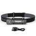 ENERGIZER LED Headlamp Rechargeable X1000, Ultra Bright IPX4 Water Resistant Head Light, 1000 Lumen Turbo Mode, Headlamp for Outdoors, Power Outage Emergency, (USB Cable Included) Gray Steel
