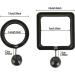 ZRDR Fish Feeding Ring 2 Pack - Aquarium Floating Food Feeder for Small Round and Square Tanks - Reduces Waste and Maintains Water Quality - Buy Online on GoSupps.com