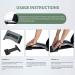 Back Stretching Device - Lumbar Support Stretcher for Pain Relief - Gray Black - Buy Online on GoSupps.com
