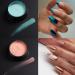 Buy Gzsyy Chrome Nail Powder Set 8pcs Metallic & Aurora Glitzer Nail Colors for Stunning Mirror Finish International Shipping Available - Buy Online on GoSupps.com