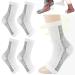 SootheSocks  Ankle Brace Compression Support Neuropathy Socks Soothe Socks for Neuropathy Pain Foot Brace for Injury Recovery  Joint Pain and More Soothe Socks Arch Support for Women & Men  2pair(white) L/XL