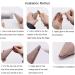 Durable Metal Shoe Pointed Protectors - High Heel Pump Toe Caps | Gold Style 3 | Repair & Decoration - Buy Online on GoSupps.com