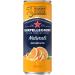 San Pellegrino Naturali Italian Sparkling Drink Aranciata Orange 330 mL Can 24 Cans Total - Buy Online on GoSupps.com