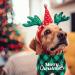 GOYOSWA 2 Pack Christmas Dog Bandanas Classic Buffalo Plaid Merry Christmas Holiday Dog Bandana Triangle Scarf Christmas Pet Bandanas for Small Medium Large Dogs (Red and Green Christmas) Red and Green Christmas - Buy Online on GoSupps.com