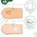 Sulpo Heel Increase Inserts | Orthopedic Wedge 15mm for Heel Spur | Leather Heel Pillow | Boost Sole for Size 35-37 - Buy Online on GoSupps.com