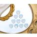 MAIBAOTA Opal Healing Crystals Gemstones Pocket Gifts Heart-Shaped Nature Spiritual Energy for Women Men Reiki Divination Balancing Yoga Meditation 10PCS - Buy Online on GoSupps.com