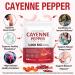 Cayenne Pepper Softgels Supplement Cayenne Pepper Softgels with Vitamin D3 K2 & E Grape Seed Extracts Supports Healthy Blood Circulation Circulatory Function Antioxidant Support - 240 Softgels - Buy Online on GoSupps.com