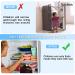 MrBullock Keyless Refrigerator Locks for Kids - 2 Pack White Child Safety Cabinet Locks - Buy Online on GoSupps.com