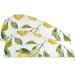 Watercolor Yellow Lemons Hair Towel 2 Pack - Super Absorbent Quick Dry Hair Turbans for Women & Girls - Buy Online on GoSupps.com