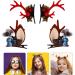 FRCOLOR 4 Pairs Christmas Antler Hair Clip Deer Antler Headband Korean Hair Accessories Christmas Hair Pins Deer Horn Hair Clips Kids Christmas Hairpin Metal Elk Horns Child - Buy Online on GoSupps.com