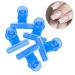 Buy Blue Plastic Nail Clips - Optimal Accessories for Long & Thin Nails | Professional Nail Art Tools - Buy Online on GoSupps.com