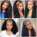 Buy Ifly 22-inch Deep Curly Headband Wig Real Human Hair for Black Women | 150% Density Curly Hair Extensions - Buy Online on GoSupps.com
