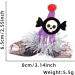 Halloween Hair Clips Cute Glittery Animal Gauze Barrettes Halloween Headdress Decor Non-slip Holiday Black Glittery Hairpin for Adults Kids - Buy Online on GoSupps.com