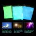 Fluorescent Powder Coating - Bright DIY Pigment for Nail Art | 3 Colors - Blue Green Noctilucent - Buy Online on GoSupps.com