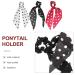 LEORX Polka Dot Hair Scrunchies - 3pcs Vintage Chiffon Scarf Ties for Women and Girls - Buy Online on GoSupps.com