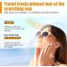 Face Sunscreen SPF 50+ With Vitamin C Face Cream SPF 50 Face Suncream for UVA & UVB Protection Moisturising Sun Cream Waterproof SPF 50 Face Moisturiser Non-Greasy Facial Sunscreen for Daily Use 50g - Buy Online on GoSupps.com